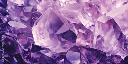 Amethyst Background Texture created with Generative AI Technology