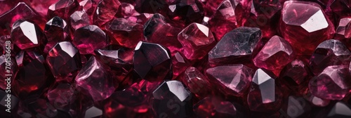 Garnet Background Texture created with Generative AI Technology photo