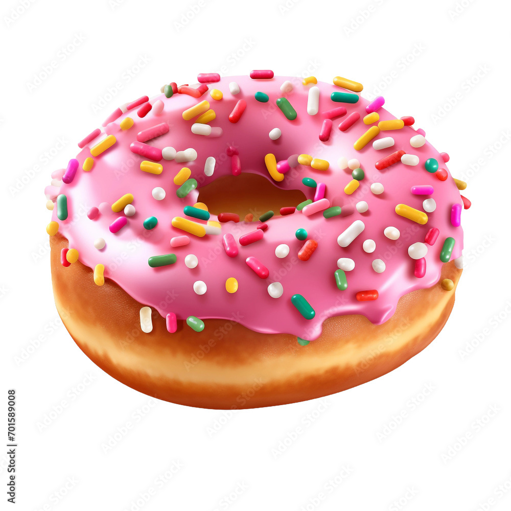 donut with sprinkles donut with sprinkles