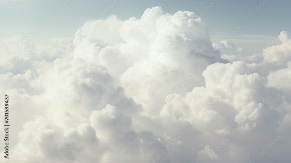White cloud close up view White cloud close up view