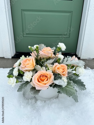 Wallpaper Mural bouquet of roses Torontodigital.ca