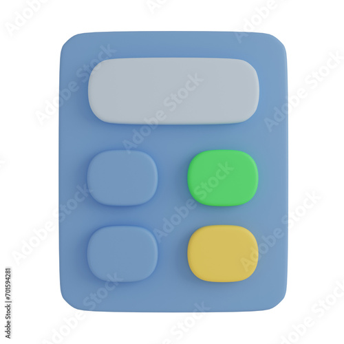 Calculator 3d icon