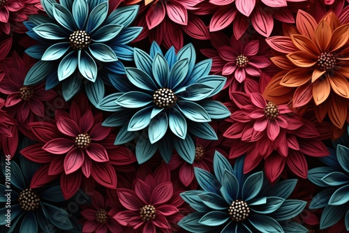 abstract floral background