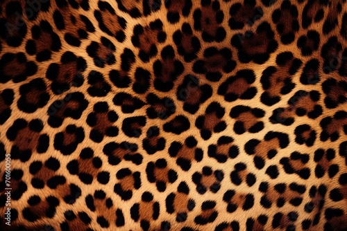 Leopard skin texture. Abstract background and texture for design. Animal print  AI Generated