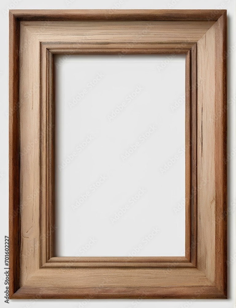 wooden picture frame Generative AI