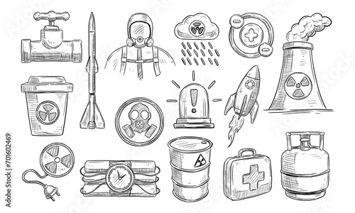 nuclear handdrawn collection