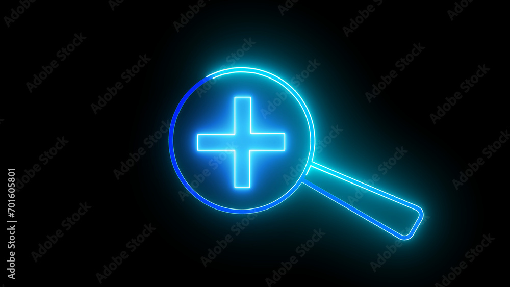 Neon magnify glass simple icon and search bar neon icon search tool magnify zoom in and plus icon. Neon magnify glass simple icon and search bar neon icon search tool magnify zoom in and plus icon.