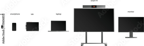 Digital equipment from watches to large screen TV devices.