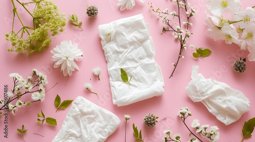 Green Flow Embracing Nature in Eco-Friendly Sanitary Napkins