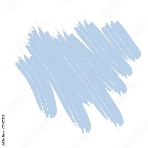 Colored Abstract Grunge Paint Brush Stroke Design Element