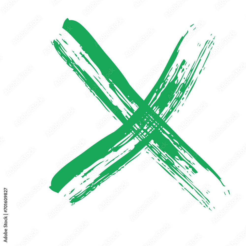 Colored Abstract Grunge Paint Brush Stroke Design Element Colored Abstract Grunge Paint Brush Stroke Design Element