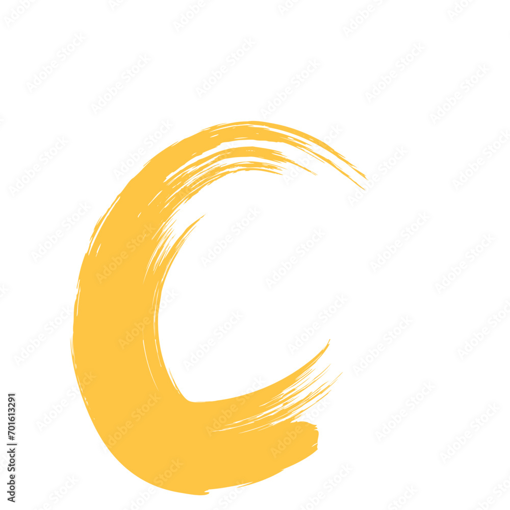 Obraz premium Colored Abstract Grunge Paint Brush Stroke Design Element