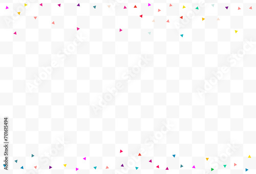 Color Triangle Christmas Vector Transparent