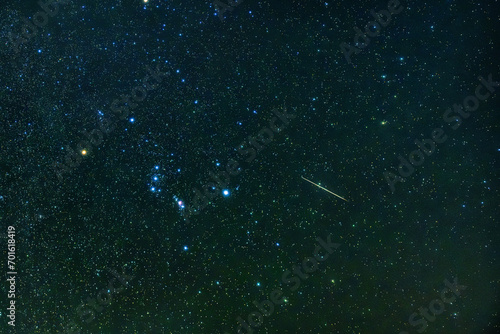 オリオン座とふたご座流星群