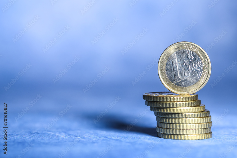 Argent euro finances financier banque euro monnaie - obrazy, fototapety, plakaty 