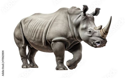 Realistic Rhinoceros On Transparent Background. © Pngify