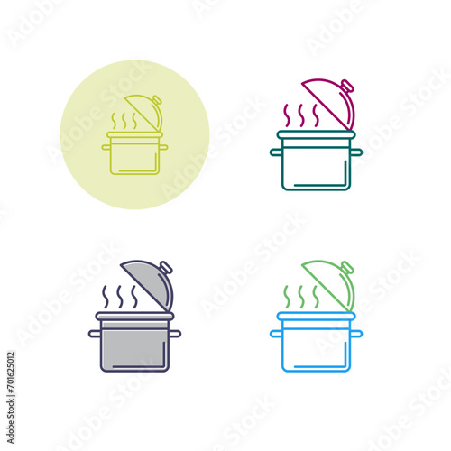 Cooking Pot Vector Icon