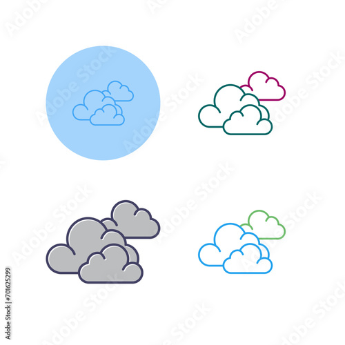Cloudy Vector Icon