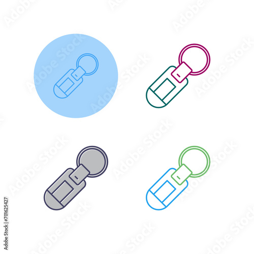 Keychain Vector Icon