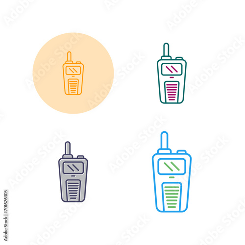 Walkie Talkie Vector Icon
