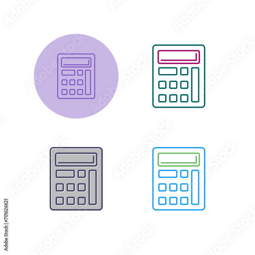 Calculator Vector Icon