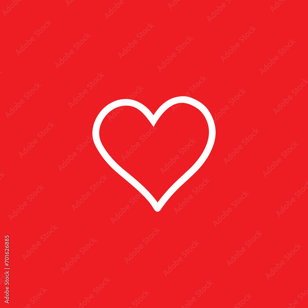 vector graphics of heart icons on a red background vector graphics of heart icons on a red background