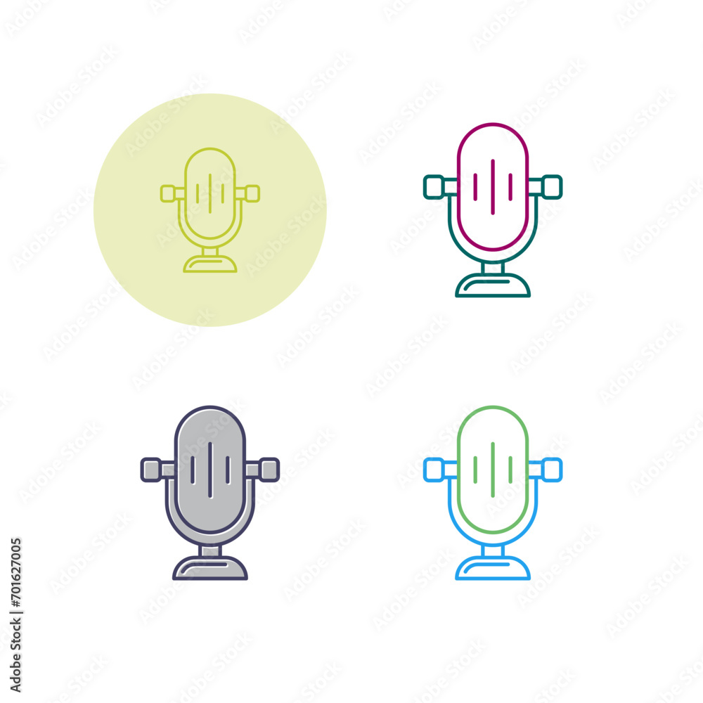 Podcast Vector Icon Podcast Vector Icon