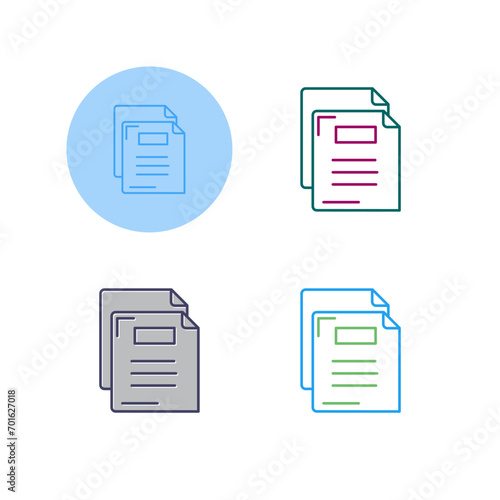 Document Vector Icon