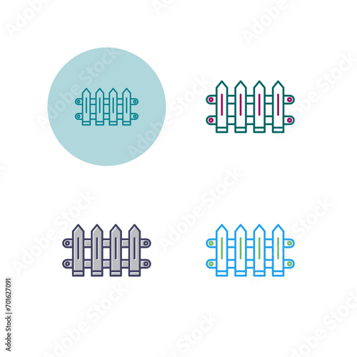 Fence Vector Icon