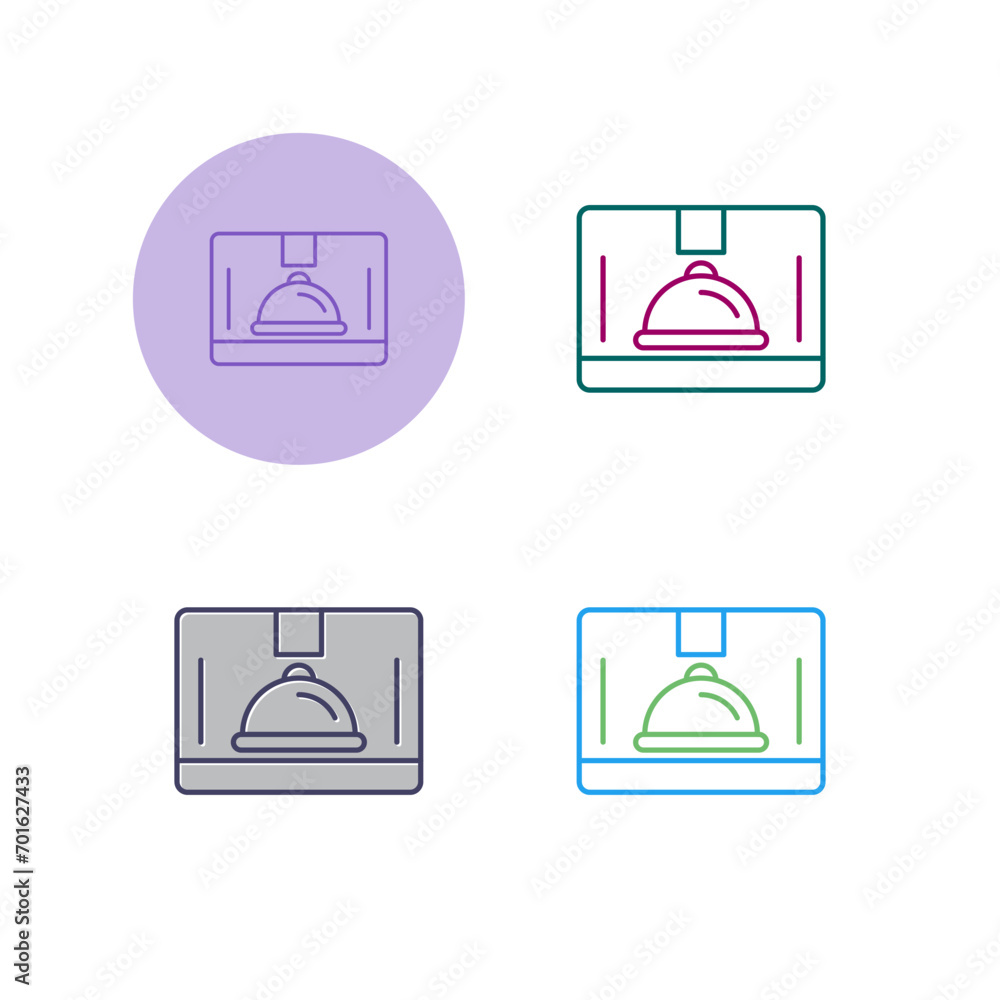 Food Delivery Box Vector Icon Food Delivery Box Vector Icon