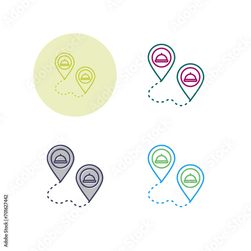 Route Vector Icon