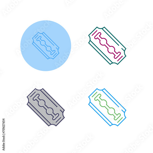 Razor Blade Vector Icon