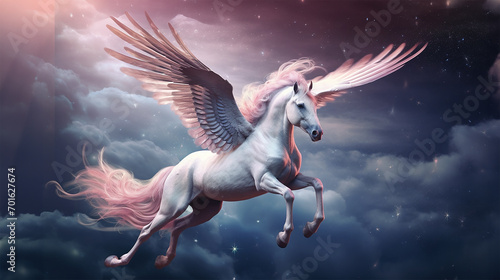                             - image of Pegasus - No7-1 Generative AI
