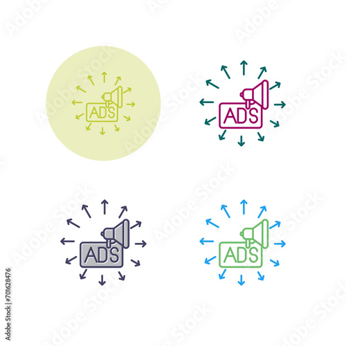 Advertising Submission Vector Icon