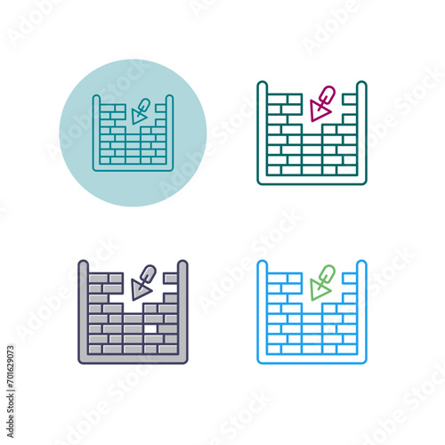 Masonry Vector Icon