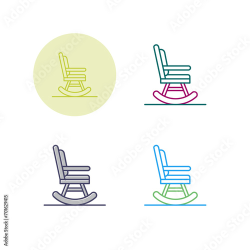 Rocking Chair Vector Icon