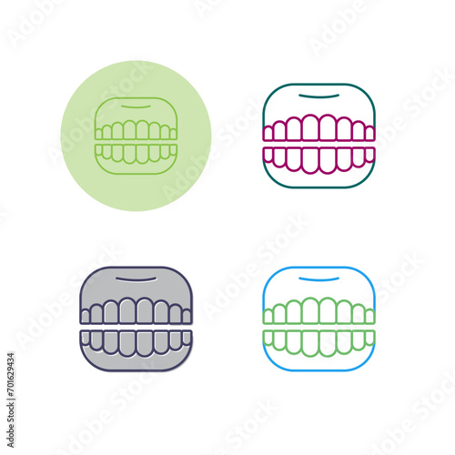 Denture Vector Icon