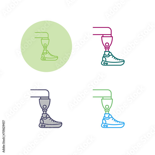 Prosthetics Vector Icon