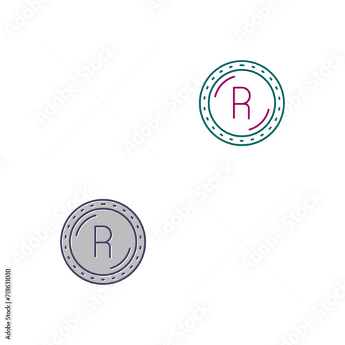 Rand Currency Vector Icon