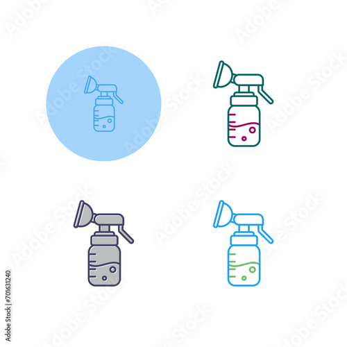 Breast Pump Vector Icon