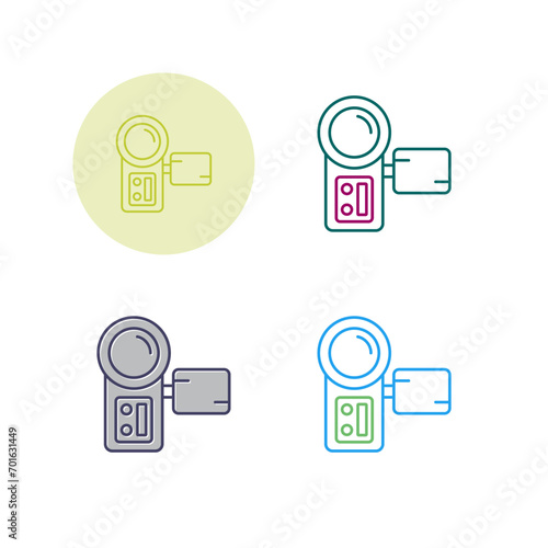 Video Camera Vector Icon