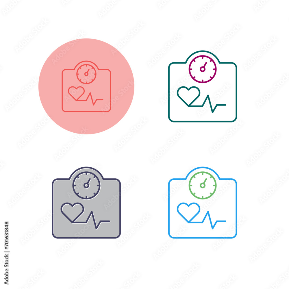 Blood Pressure Vector Icon Blood Pressure Vector Icon