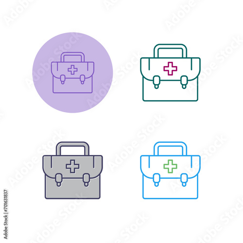 First Aid Kit Vector Icon