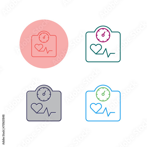 Blood Pressure Vector Icon