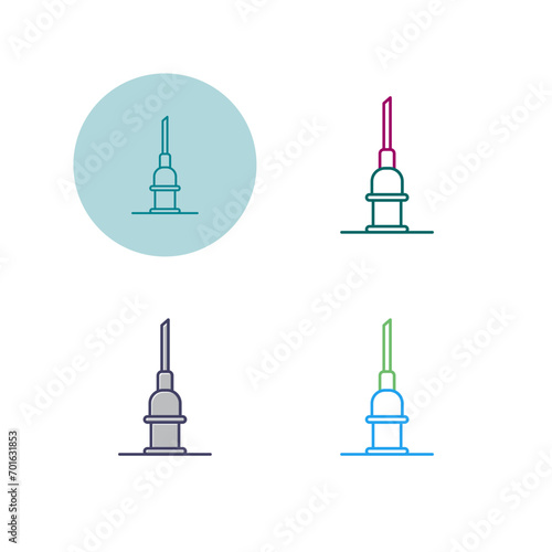 Catheter Vector Icon