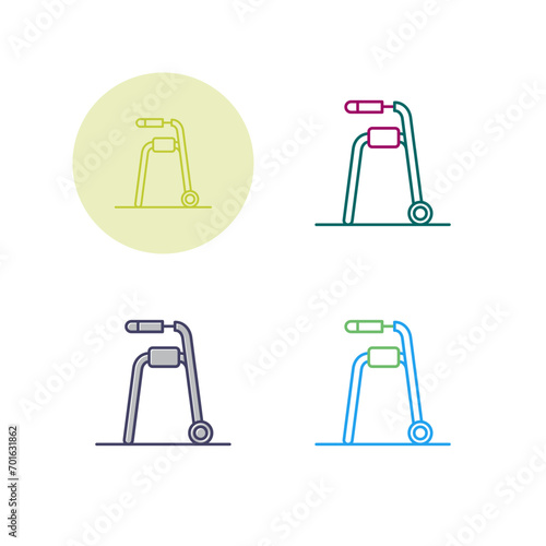 Walker Vector Icon