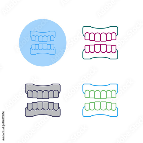 Denture Vector Icon