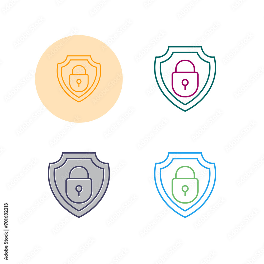 Lock Vector Icon Lock Vector Icon