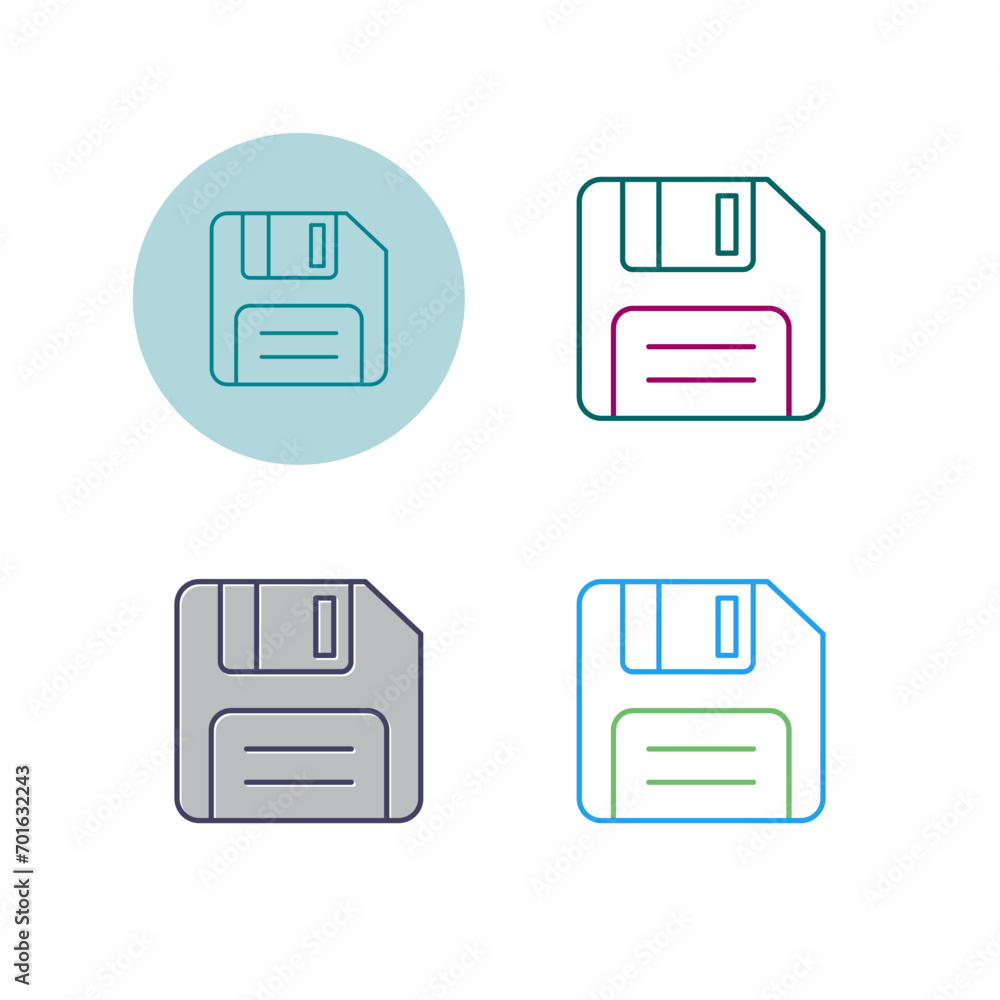 Floppy Disk Vector Icon Floppy Disk Vector Icon