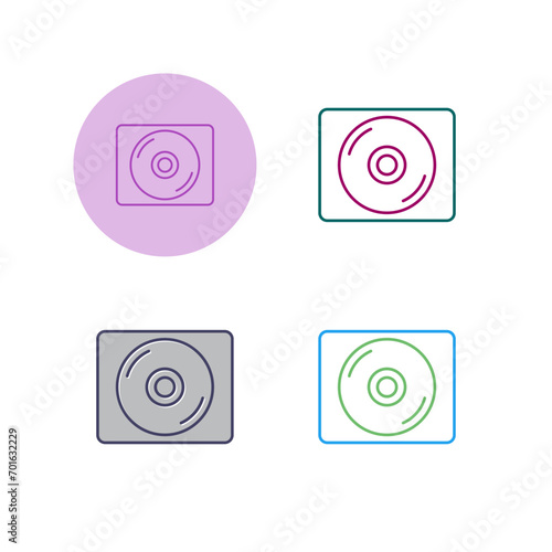 CD Vector Icon